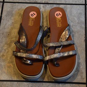 Sparkly Flip Flops/Slides